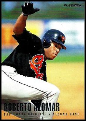1996 Fleer Baltimore Orioles 01 Roberto Alomar